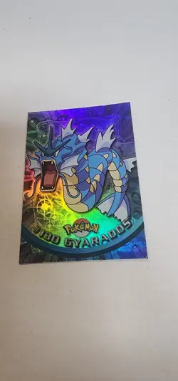 Topps Pokemon TV Animation Series 3 Rainbow Foil Holo Gyarados #130 - Image 1