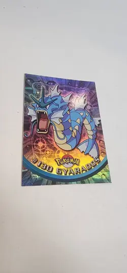 Topps Pokemon TV Animation Series 3 Rainbow Foil Holo Gyarados #130 - Image 2