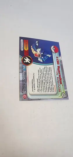 Topps Pokemon TV Animation Series 3 Rainbow Foil Holo Gyarados #130 - Image 4