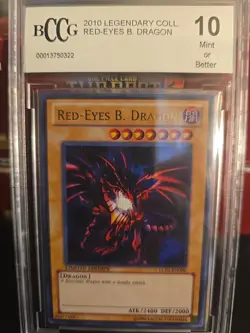 2010 Yu-Gi-Oh! Legendary Collection Red-Eyes B. Dragon #LC01-EN006 BCCG 10 - Image 1