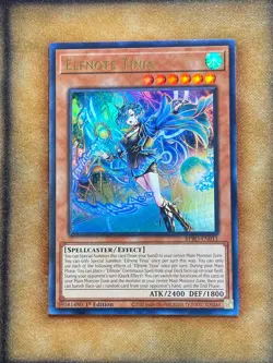 Yugioh Elfnote Tinia BPRO-EN011 Ultra Rare 1st Ed NM - Image 1