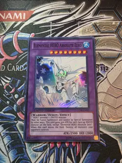 Elemental HERO Absolute Zero - GENF-ENSE1 - Super Rare - Limited Edition - LP - Image 1