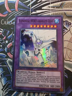 Elemental HERO Absolute Zero - GENF-ENSE1 - Super Rare - Limited Edition - LP - Image 4