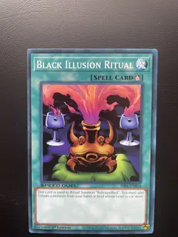 Yugioh Black Illusion Ritual SS04-ENB18 Common 1st Edition Speed Duel NM/LP - Image 1