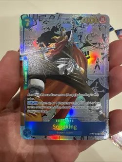 One Piece CCG Sogeking English Manga Alternate Art OP03-122 Custom Card - Image 1