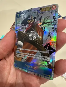 One Piece CCG Sogeking English Manga Alternate Art OP03-122 Custom Card - Image 3