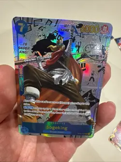 One Piece CCG Sogeking English Manga Alternate Art OP03-122 Custom Card - Image 5