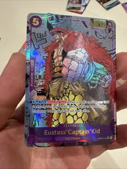 One Piece CCG Eustass 'Captain'Kid Manga Alternate Art OP05-074 Custom Card - Image 2