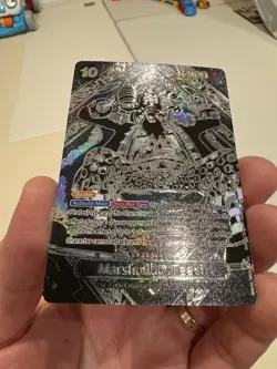 One Piece Marshall.D.Teach SP Silver OP09-093 Legacy of the Master Custom Card - Image 5