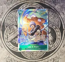 One Piece | Law & Bepo | ST24-004 | Super Rare (SR) | NM - Image 1