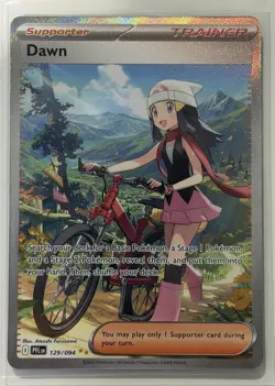 Dawn 129/094 Hyper Rare Full Art Trainer Pokemon Card SV Set NM/Mint - Image 1