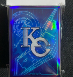 NEW & SEALED YuGiOh 100 Pcs Card Protector Sleeves Kaiba Corp Blue Authentic - Image 1