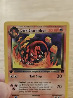 Pokemon Dark Charmeleon TCG Team Rocket 32/82 1st Edition Uncommon Card - Image 3