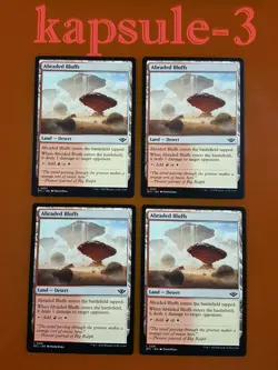 4x Abraded Bluffs | Outlaws of Thunder Junction | MTG Magic Cards - Image 1