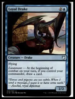Commander 2018 #10 Loyal Drake - Image 1