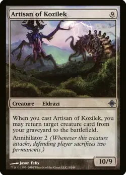 X 1 Artisan of Kozilek NM-M Rise of the Eldrazi 002 MTG Magic The Gathering - Image 1