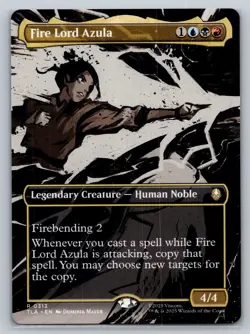 Fire Lord Azula (0313) (Borderless) Avatar: The Last Airbender Regular - Image 1