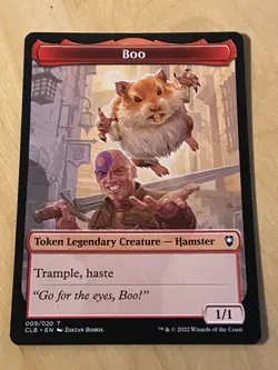 Boo Token NM English Commander Legends Battle For Baldur’s Gate - Image 1