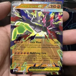 Pokemon TCG Perfect Order Mega Zygarde Ex 047/088 NM - Image 1
