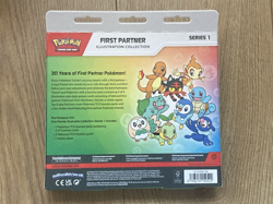 First Partner Illustration Collection - Pokemon Series 1 2026 in hand - Image 2