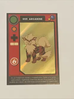 2025 Pokemon Kanto Full House - Gold Holo - Arcanine #058 - Image 1