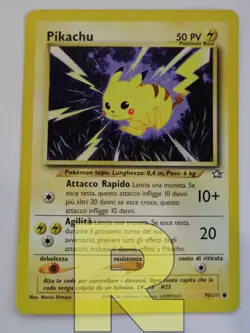 Pikachu ® Neo Genesis 70/111 ® Comune ® Pokemon ® Italiano ® Good - Image 1