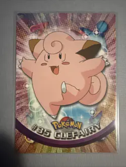 Clefairy #35 1999 Topps Pokemon TV Animation Edition - Image 1
