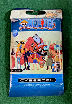 NEW Cybercel One Piece Series 1 Booster Pack Anime 3D Cel Art TCG ( 1 Pack ) - Image 1