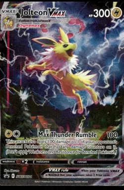 Pokemon Cards Jolteon VMAX SWSH184 Sword & Shield Promo NM *2 - Image 1