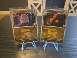 Pokemon Ascended Heroes Diglett Dugtrio (Team Rocket R Reverse Holo) 2 Card Lot - Image 1