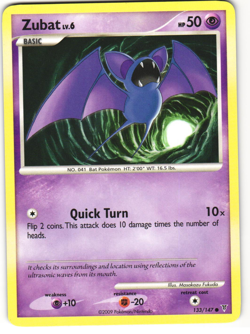 Zubat Common Pokemon TCG Supreme Victors 133/147 MP - Image 1