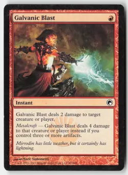 MTG - Galvanic Blast #91 - Regular - SOM Scars of Mirrodin - Image 1