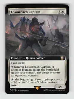Lossarnach Captain (Extended Art)*Non-Foil* LTC 100 NM - Image 1