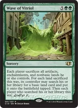 WAVE OF VITRIOL - Commander 2014 [ Excellent ] [ Magic MTG ] - Image 1