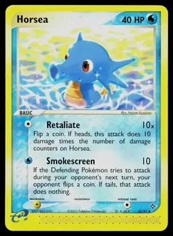Pokemon Card Dragon Horsea 33/97 Uncommon - Image 1