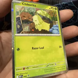 Chikorita MEP 069 - NM Pokemon Mega Evolution Perfect Order Holo Promo - Image 1