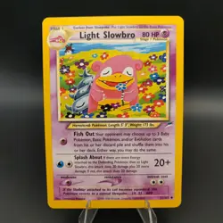 Pokemon TCG Light Slowbro Neo Destiny 51/105 Unlimited Uncommon MP Komiya - Image 1