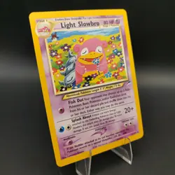 Pokemon TCG Light Slowbro Neo Destiny 51/105 Unlimited Uncommon MP Komiya - Image 2