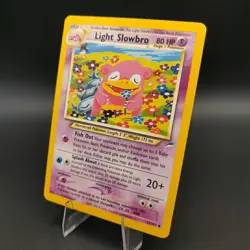 Pokemon TCG Light Slowbro Neo Destiny 51/105 Unlimited Uncommon MP Komiya - Image 3
