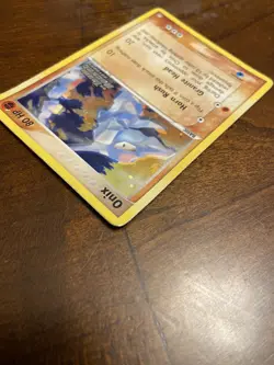 Onix 69/109 Stamped Holo Ex Team Rocket Returns Pokemon 2004 Moderate Play MP - Image 5