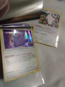 Pokemon Go Reverse Holo Bidoof Ditto 053/078 059/078 - Image 1