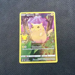 Pokemon Pikachu 005/025 Celebrations Holo 60 HP English TCG - Image 1