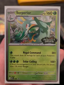 Serperior Perfect Order Promo Stamped 064 Pokemon TCG - Image 1