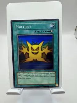 Yu-Gi-Oh! 1st Edition Multiply #CRMS-EN090 LP Super Rare - Image 1