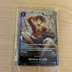 One Piece CCG Tin Promos Portgas D. Ace Sabo Monkey D. Luffy Holo Cards Sealed - Image 2