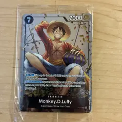 One Piece CCG Tin Promos Portgas D. Ace Sabo Monkey D. Luffy Holo Cards Sealed - Image 5