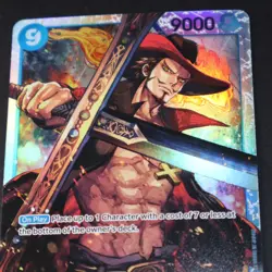 Dracule Mihawk OP01-070 SR One Piece Romance Dawn english - Image 2