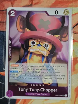 One Piece CCG Tony Tony.Chopper OP07-066 English Rare Foil - Image 1