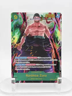 One Piece Roronoa Zoro OP06-118 Alternate Art SEC - Wings Of The Captain NM ENGL - Image 1