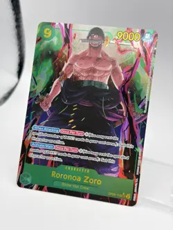 One Piece Roronoa Zoro OP06-118 Alternate Art SEC - Wings Of The Captain NM ENGL - Image 3